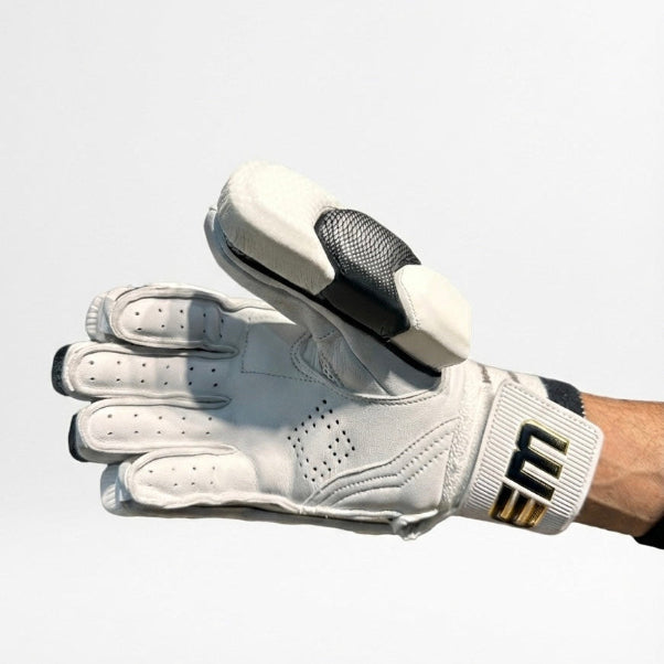 EM 360 Number 17 Cricket Batting Gloves@front view