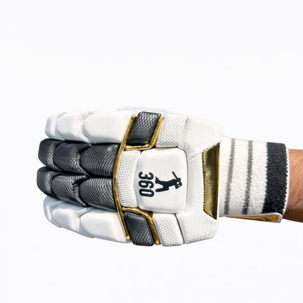EM 360 Number 17 Cricket Batting Gloves@front view1