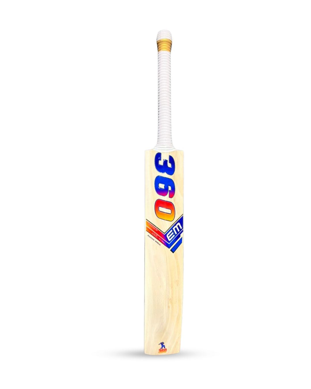 EM 360 Play Burst Kashmir Willow Cricket Bat Size SH @ Back View