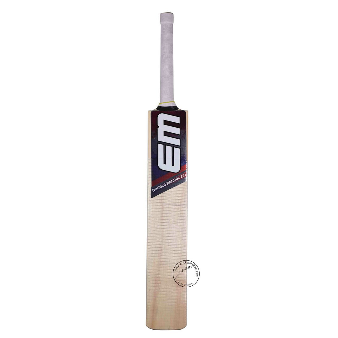 EM Barrel 2.0 Special Edition Tennis Kashmir Willow Cricket Bat Size SH @ Front View