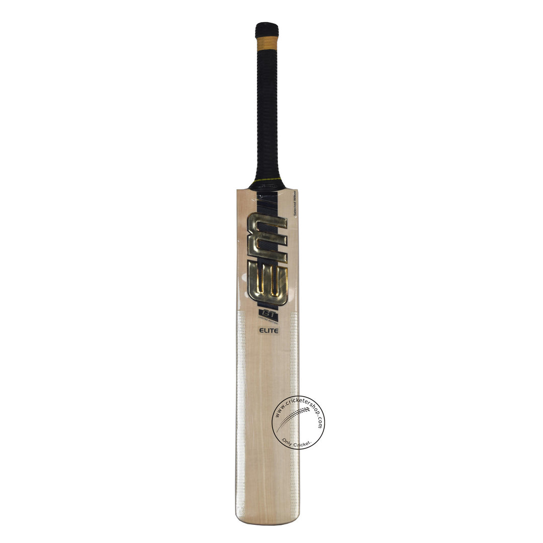 EM GT Elite Selected Willow Cricket Bat Size SH @ Front View