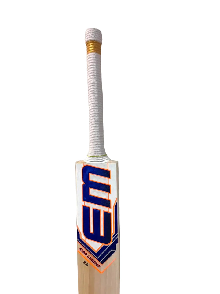 EM Msd Legend 2.0 English Willow Cricket Bat Size SH@front view1
