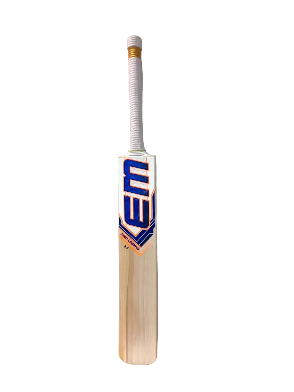 EM Msd Legend 2.0 English Willow Cricket Bat Size SH@front view