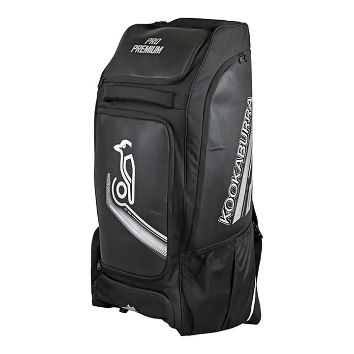 Features of Kookaburra Pro Premium Duffle Cricket Kit Bag Wheels  @ Front View