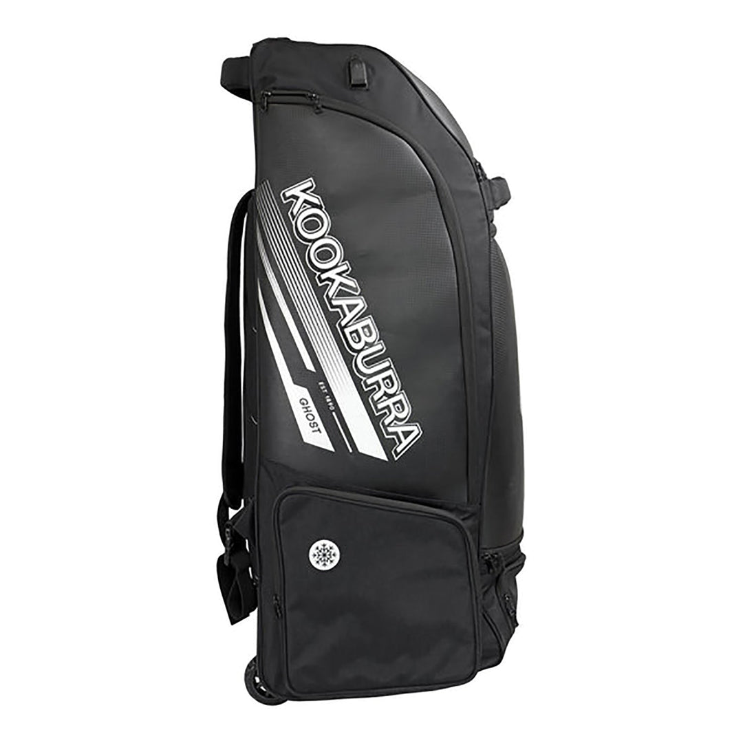 Features of Kookaburra Pro Premium Duffle Cricket Kit Bag Wheels  @ Side View