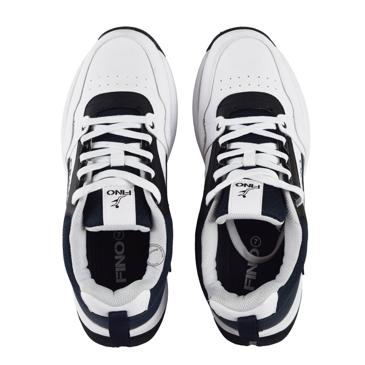 Fino C-12 Black/Navy Cricket Rubber Shoes