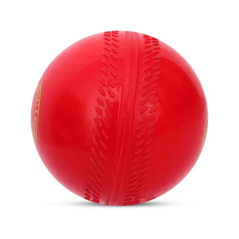 Flash Seamer Cricket Ball Red @ Seam View 2