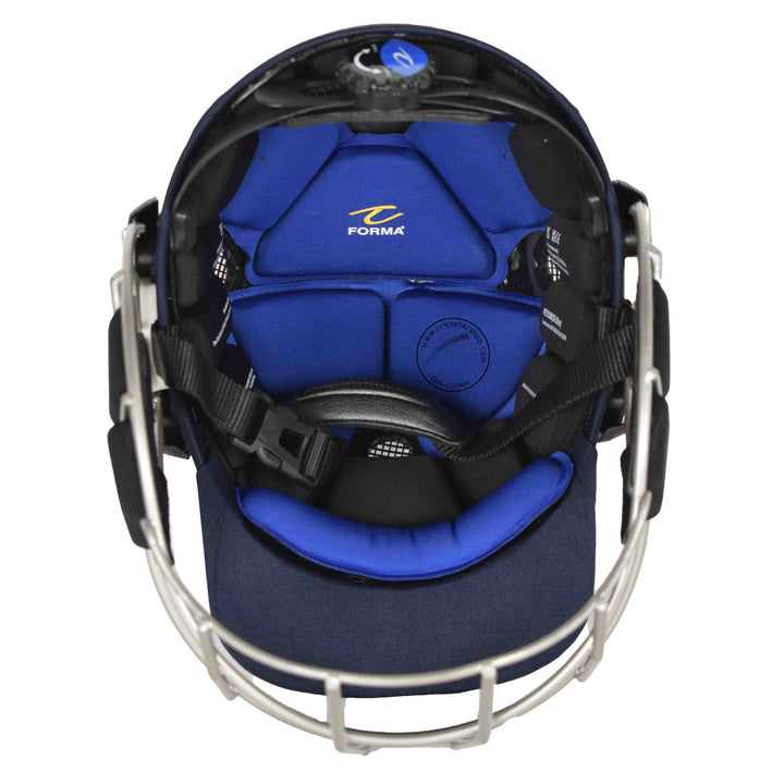 Forma Air Cross Pro Maxx Titanium Cricket Helmet size @ Inside View