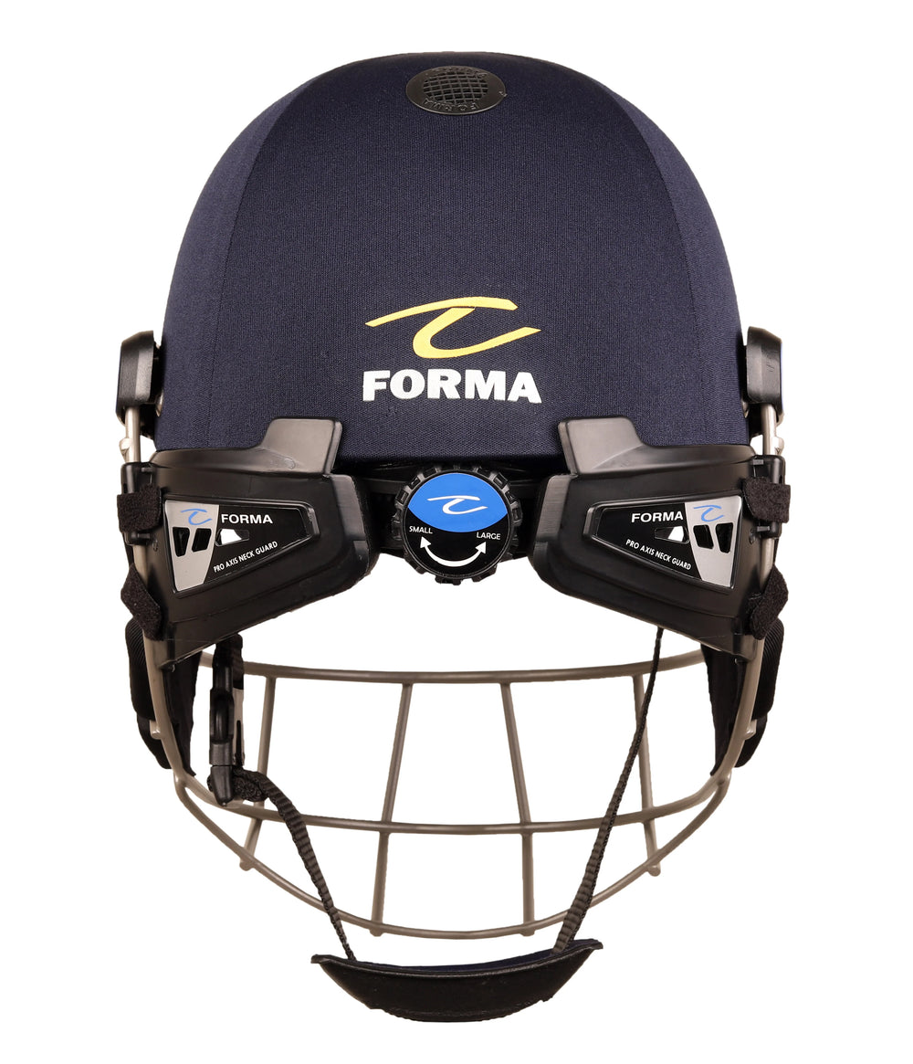 Forma Air Cross Pro Maxx Titanium Cricket Helmet @ Back View 
