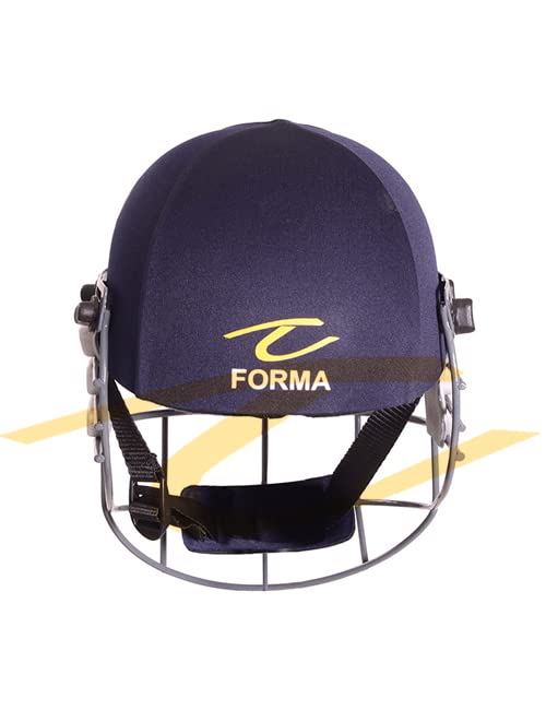 Forma Club Mst Grill Cricket Helmet Size @ Back View