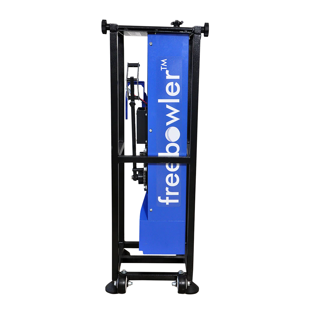 Freebowler Cricket 1st Arm Simulated, Automatic & Portable Ball Thrower Machine@front view2