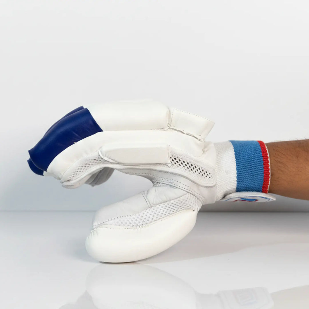 GEM League Cricket Batting Gloves Adult @ Side View