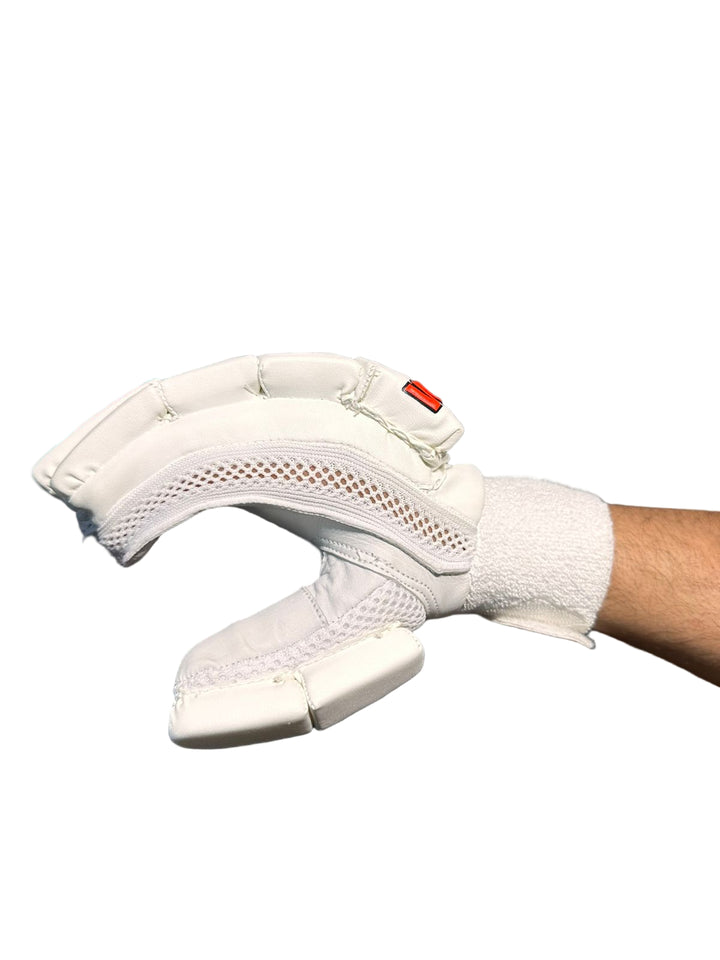 GEM Litevate Cricket Batting Gloves Adult Size @Side View