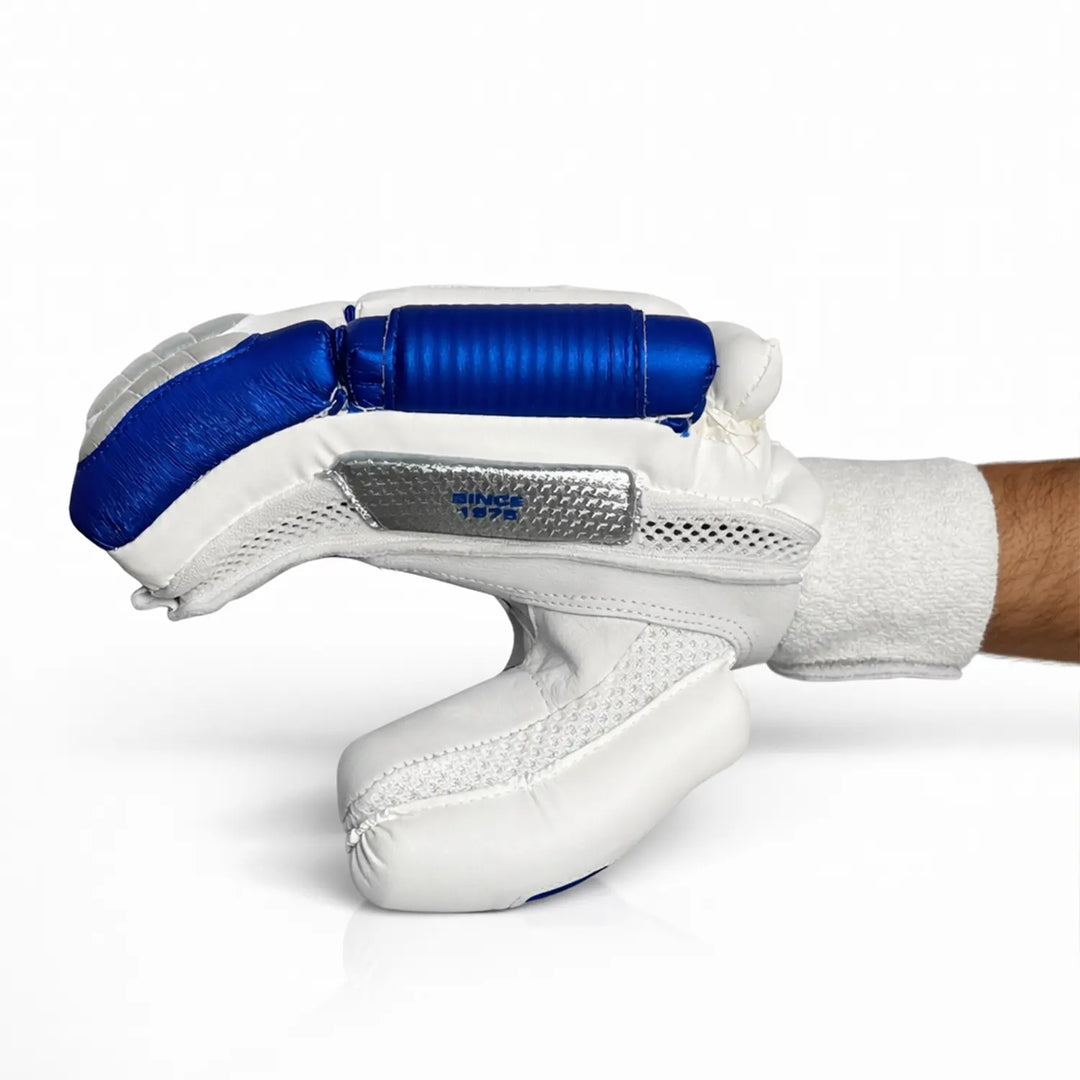 GEM Players Cricket Batting Gloves Adult Size @ Side View