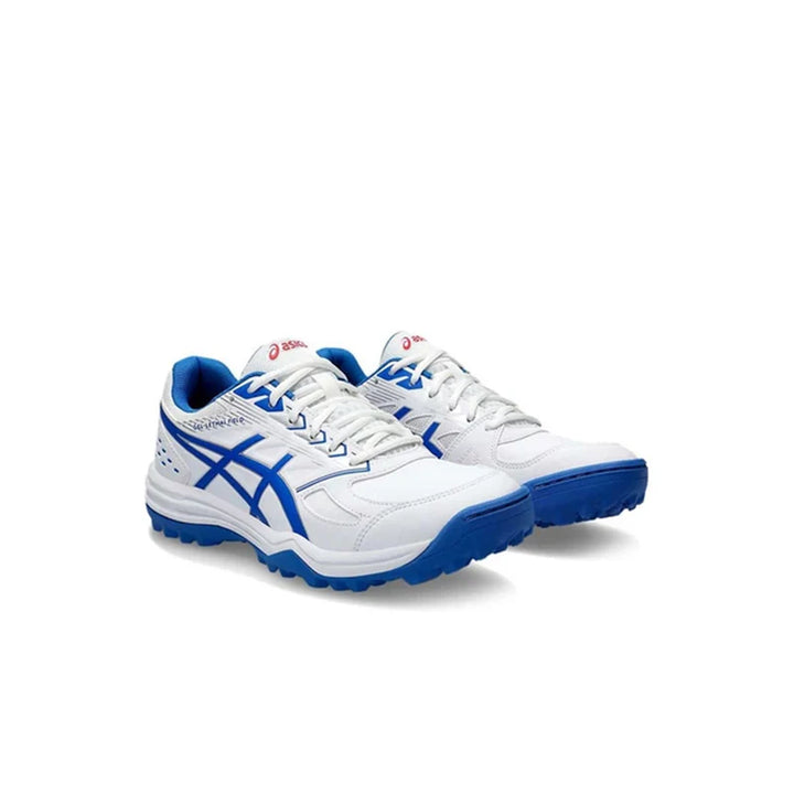 Asics Gel Lethal Field Cricket Shoes White Tune Blue