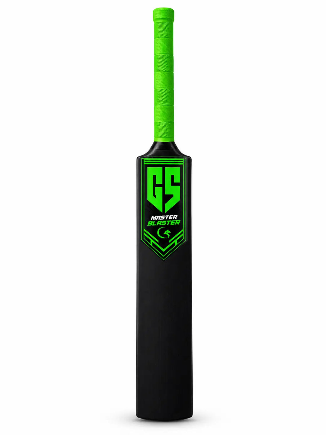 Gortonshire Black Cricket Plastic Bat @ Front View 5