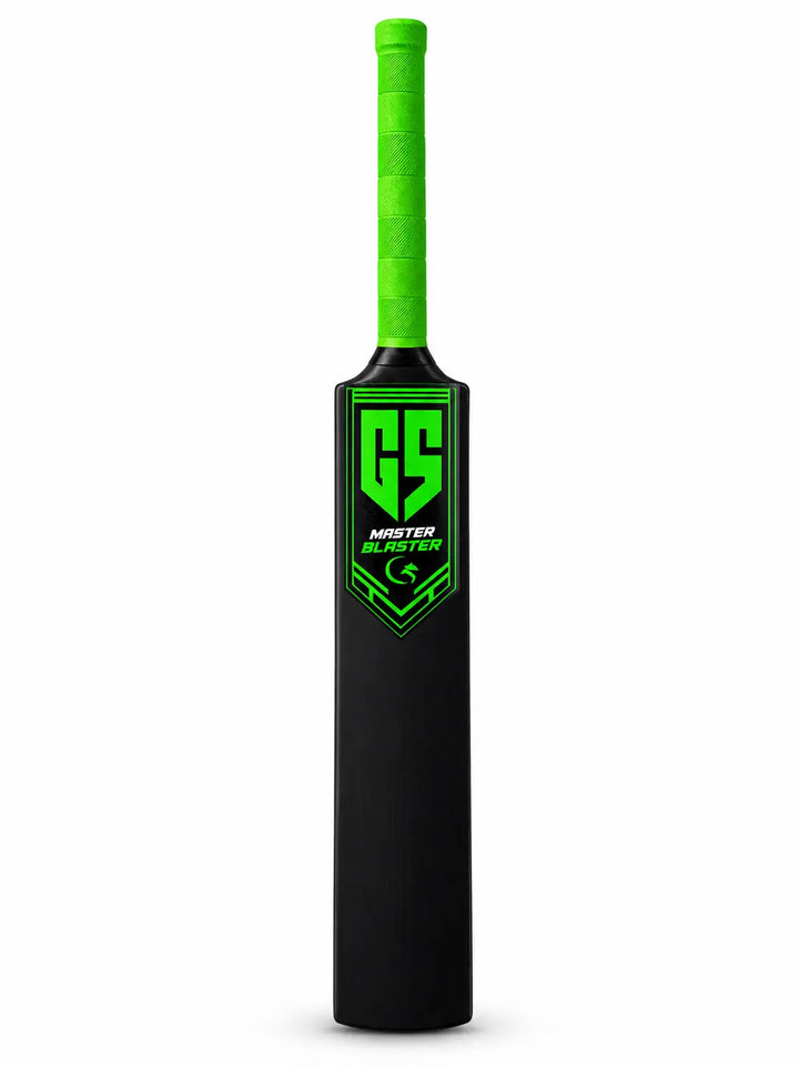 Gortonshire Black Cricket Plastic Bat @ Front View 5