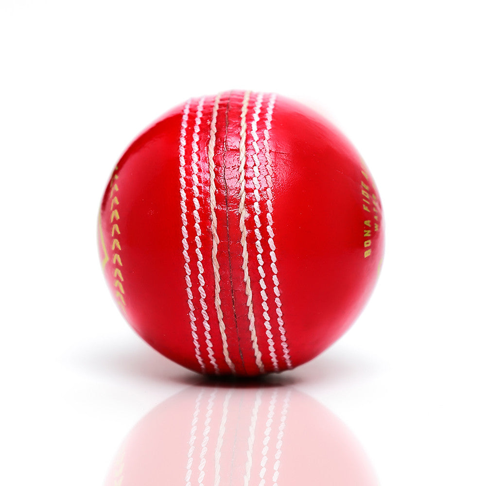 Gortonshire Club Cricket Ball Red @ Seam View