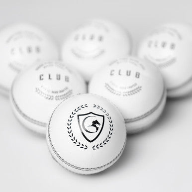 Gortonshire Club Cricket Ball White Junior Sizes