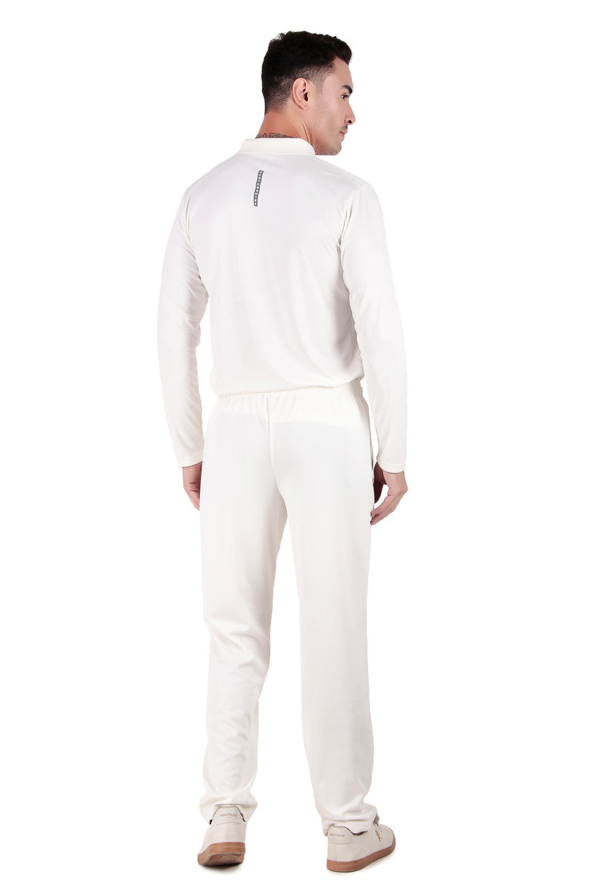 Gortonshire Club Cricket Combo T Shirt and Trouser Full Sleeves @ Back View