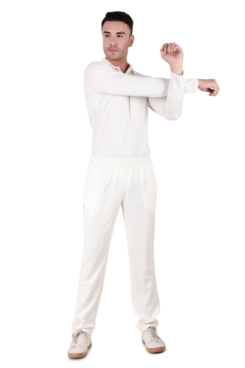 Gortonshire Club Cricket Combo T Shirt and Trouser Full Sleeves @ Front View 2