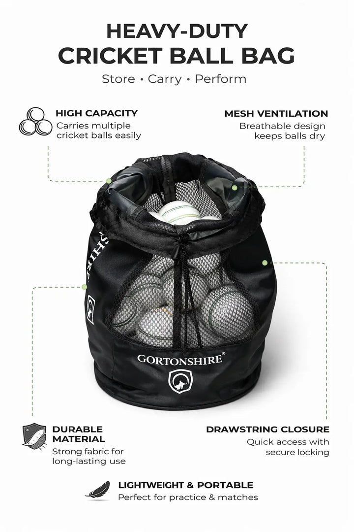 Gortonshire Cricket Ball Bag @ Cricketershop 4