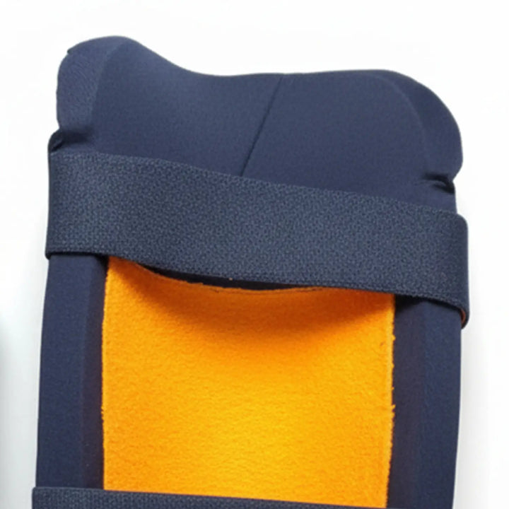 Gortonshire Cricket Batting Combo Thigh Guard Navy Blue @ Back View 4