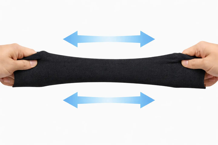 Gortonshire Cricket Extra Long Elbow Sleeves @ Side View 7