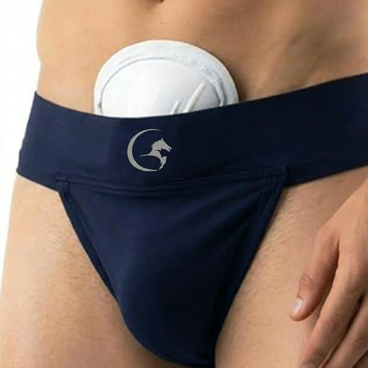 Gortonshire Cricket Ezee Stretch Supporter Brief @ Front View 2