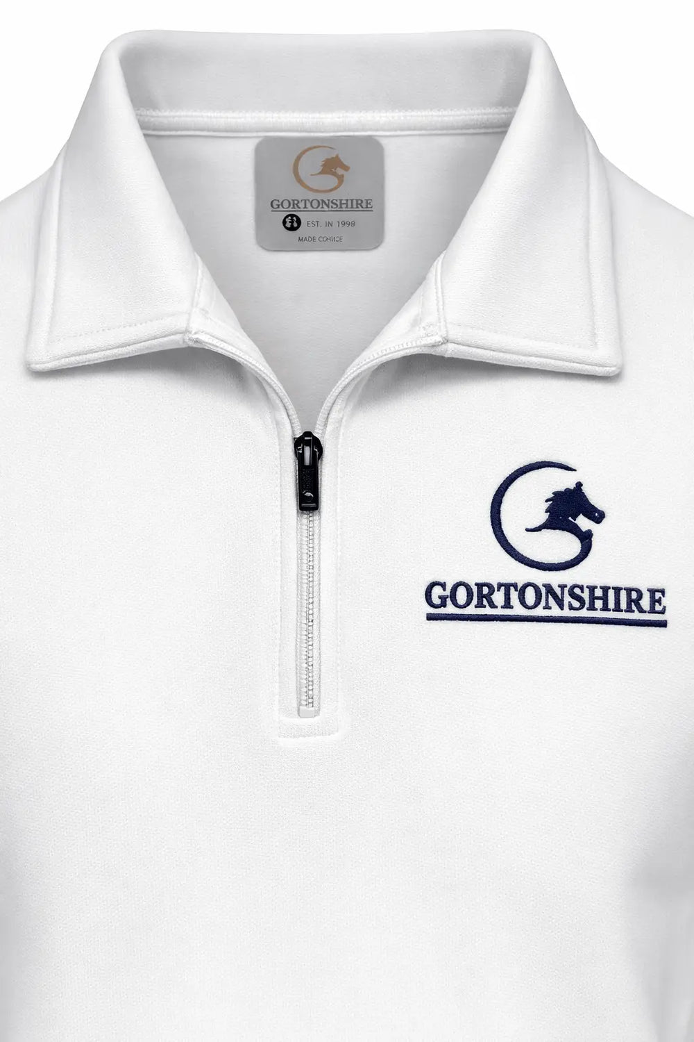 Gortonshire Cricket Performance Fleece Sweater Full Sleeves@front view2
