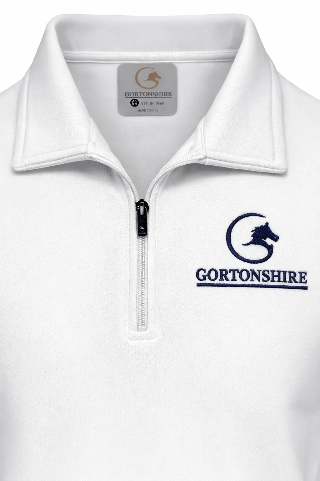 Gortonshire Cricket Performance Fleece Sweater Full Sleeves@front view2