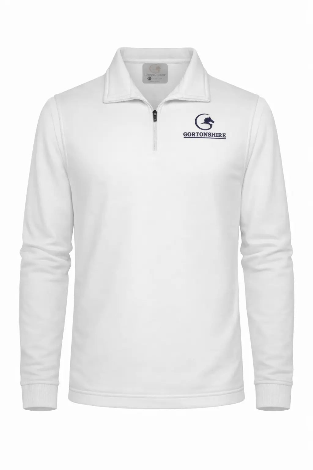 Gortonshire Cricket Performance Fleece Sweater Full Sleeves@front view3