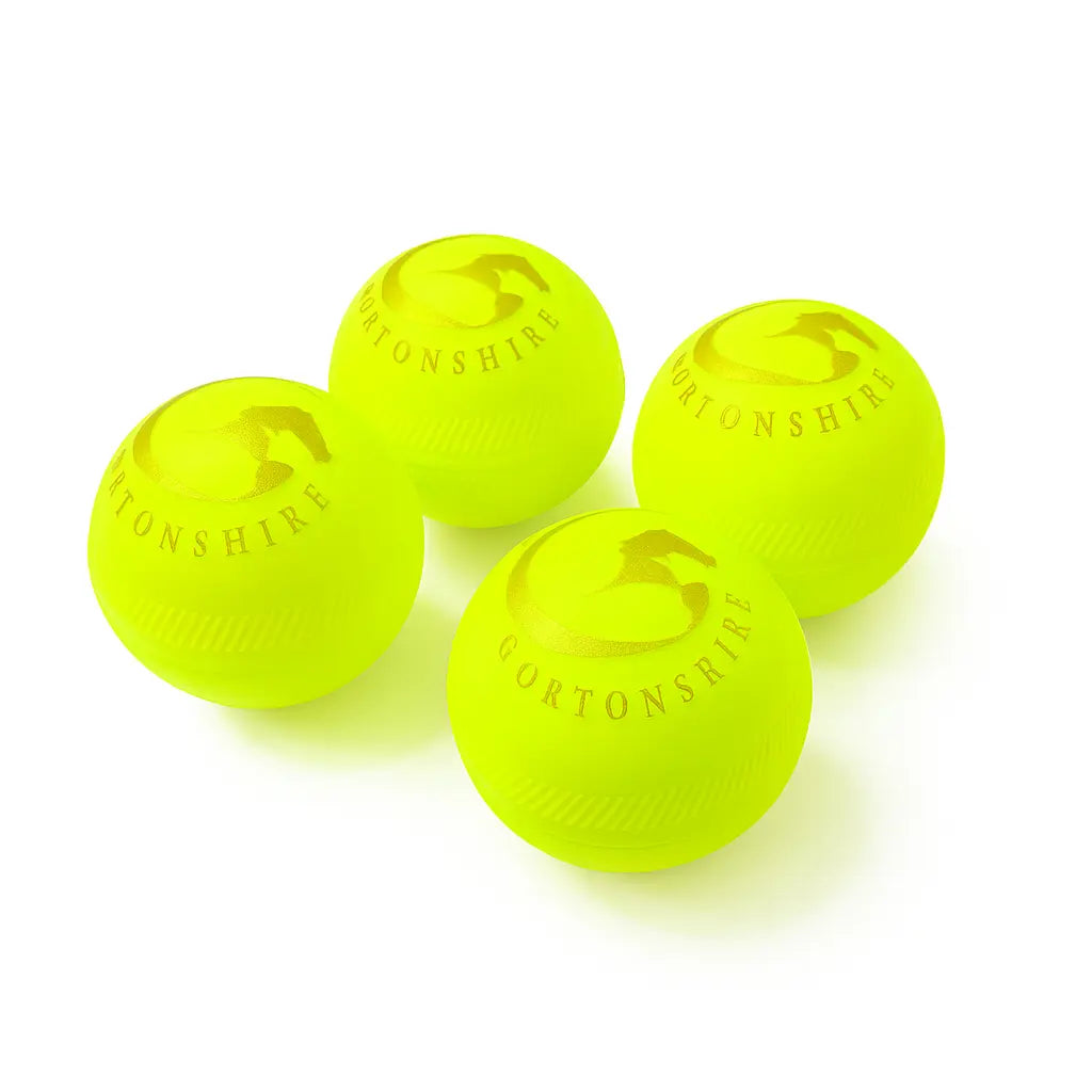 Gortonshire Cricket Plastic Ball Green @ Composite View