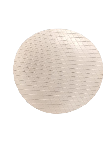 Gortonshire Cricket Rubber Disc Plate Marker Small @ Front View