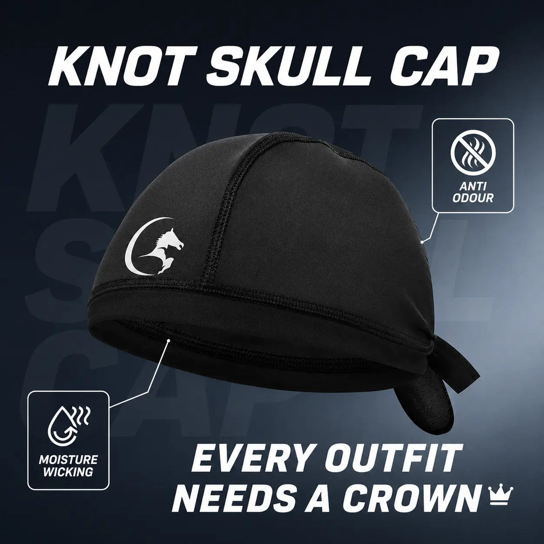 Gortonshire Cricket Skull Cap Knot Neo @ Front View 3