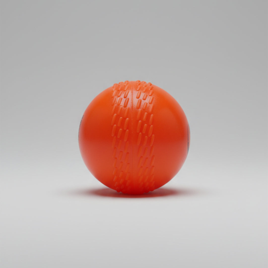 Gortonshire Cricket Wind Ball Orange@front view2