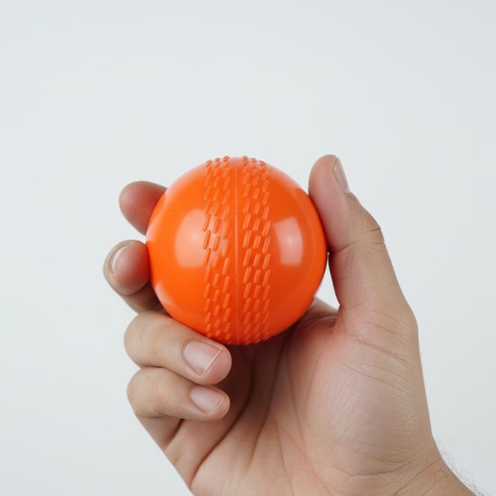 Gortonshire Cricket Wind Ball Orange@front view3