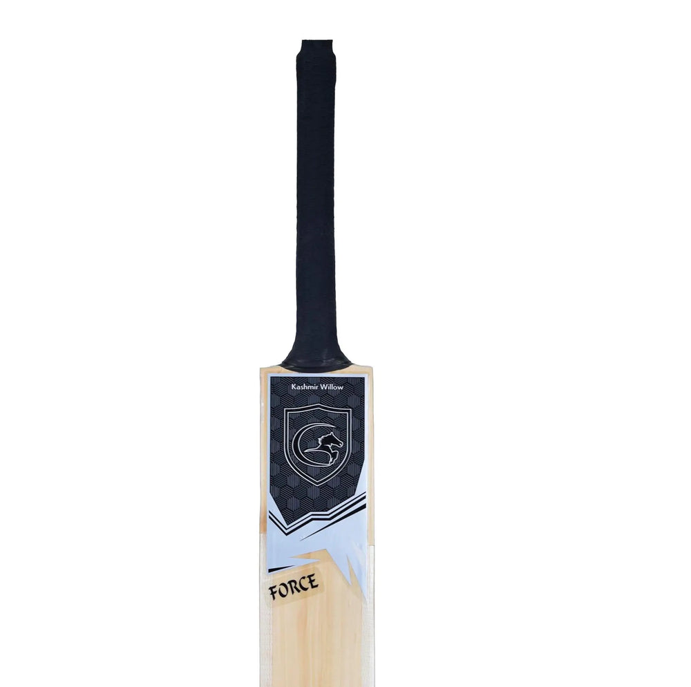 Gortonshire Force Kashmir Willow Cricket Bat Size @ Face View