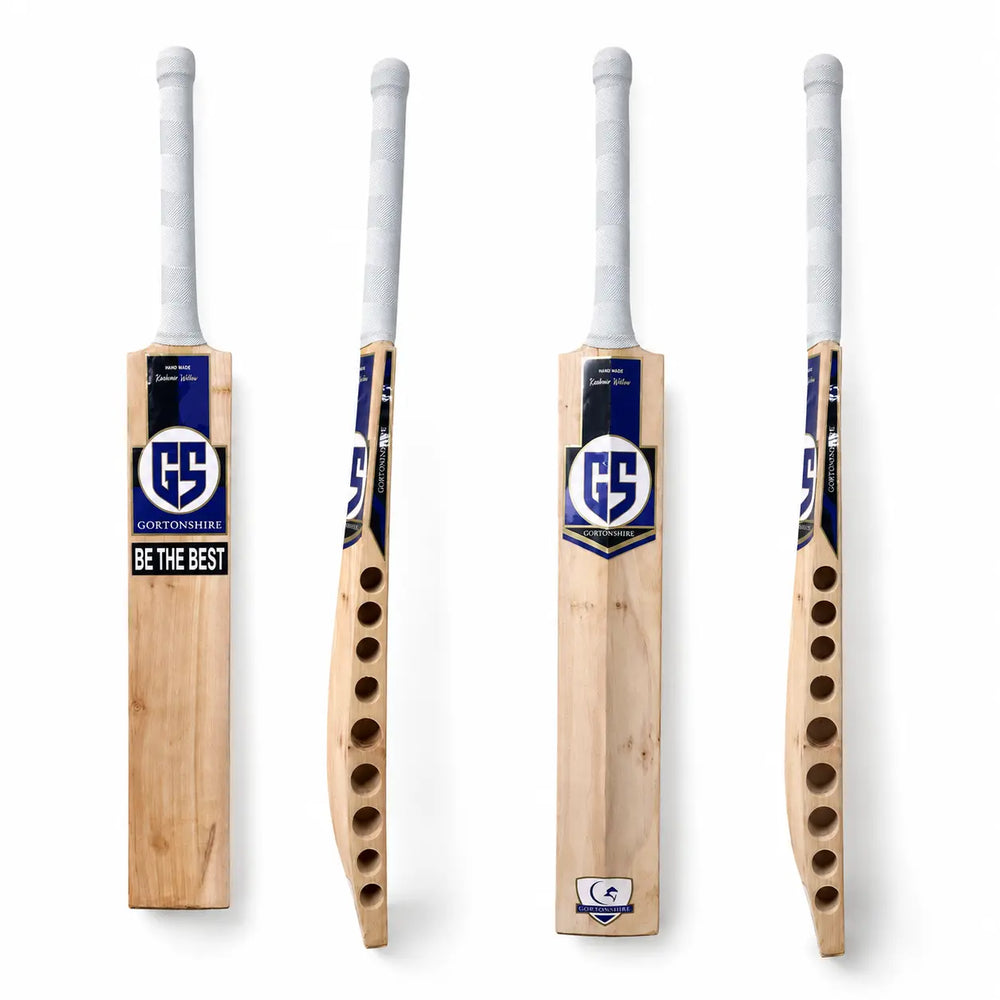 Gortonshire GS 1000 Cricket Kashmir Willow Bat SH @ Front View 2
