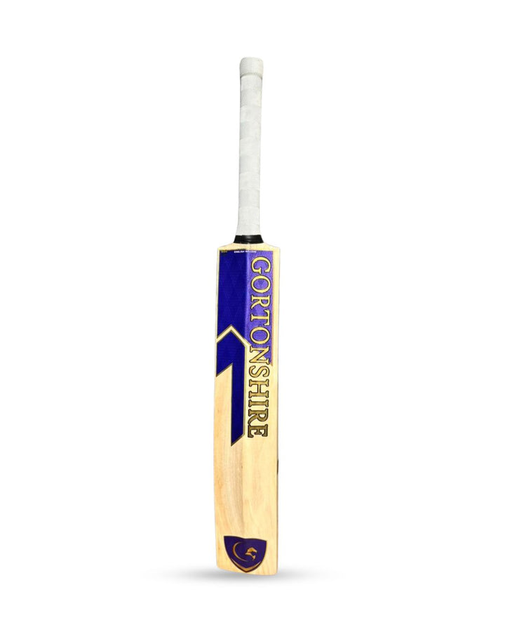 Gortonshire GS Smasher English Willow Cricket Bat Size SH @ Back View 1