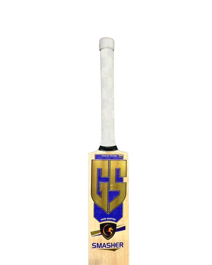 Gortonshire GS Smasher English Willow Cricket Bat Size SH @ Face View 1