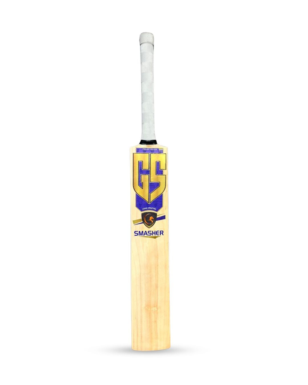 Gortonshire GS Smasher English Willow Cricket Bat Size SH @ Front View 1