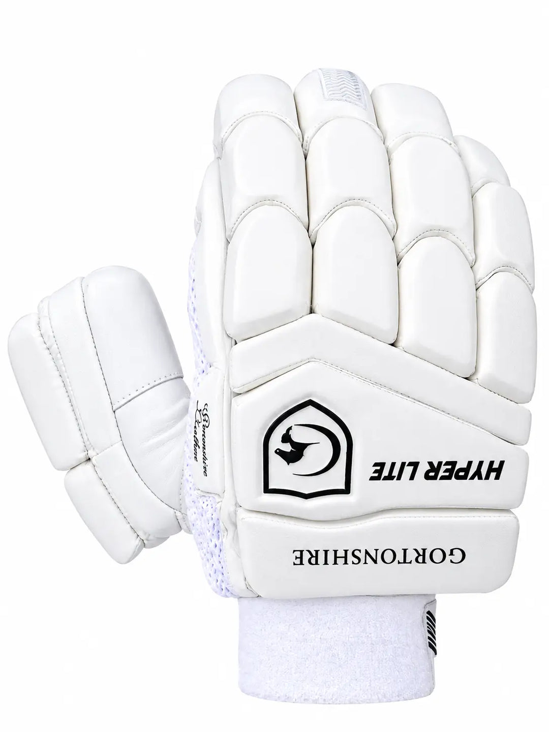 Gortonshire Hyper Lite Cricket Batting Gloves Mens Size@Back View