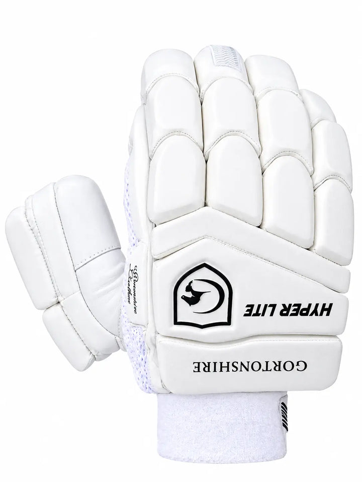 Gortonshire Hyper Lite Cricket Batting Gloves Mens Size@Back View