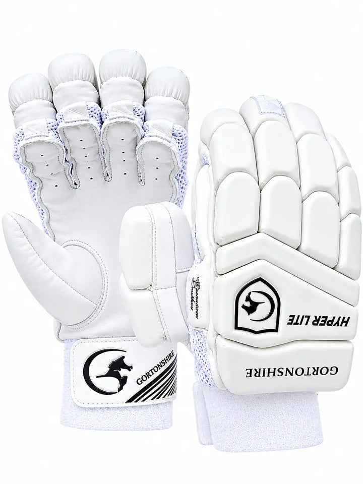 Gortonshire Hyper Lite Cricket Batting Gloves Mens Size@Composite View