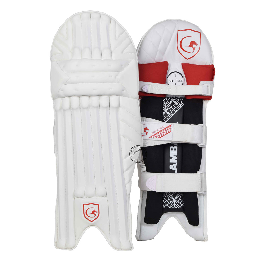 Gortonshire Lambada Cricket Batting Leg Guard Pads Mens Size @ Composite View