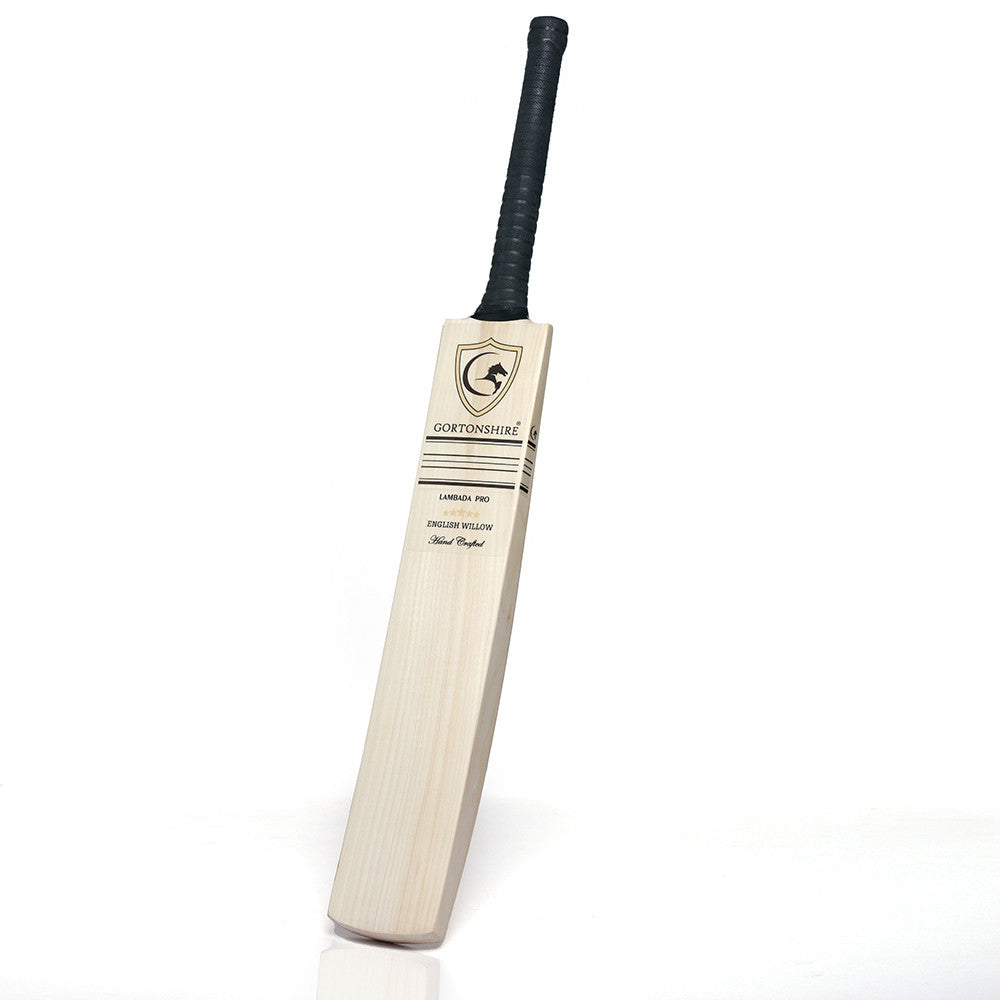 Gortonshire Lambada Pro English Willow Cricket Bat Size 1 @ Front View