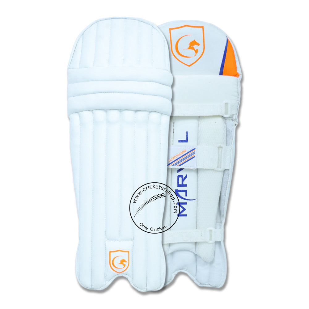 Gortonshire Marvel Cricket Batting Leg Guard Pads @ Composite View