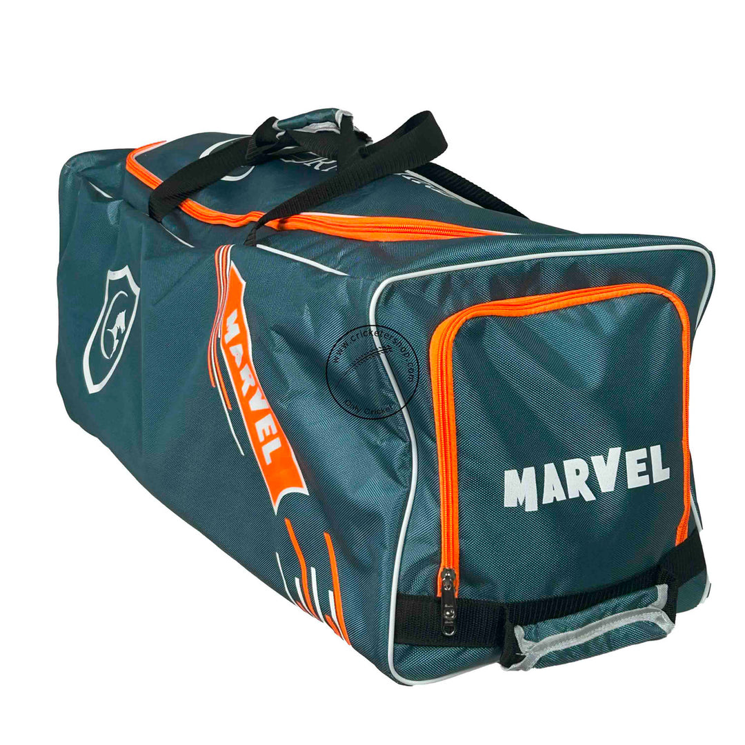 Gortonshire Marvel Cricket Duffle Bag Colour Teal @ Side View