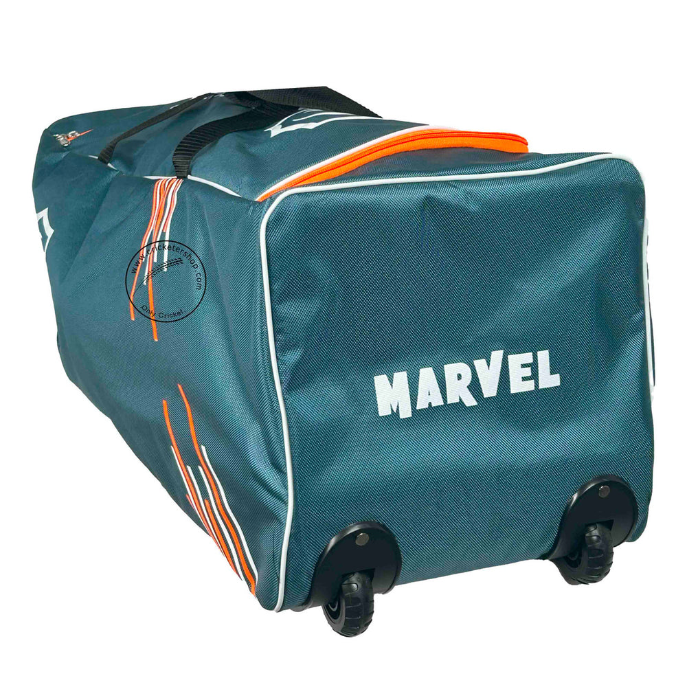 Gortonshire Marvel Cricket Duffle Bag Colour Teal @ Side View 2